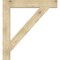 Ekena Millwork Traditional Block Rough Sawn Bracket, Douglas Fir, 6"W x 44"D x 48"H BKT06X44X48TRA05RDF - alternate 2